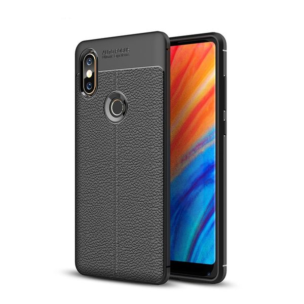 

тпу личи кожи телефона чехол для xiaomi mi mix 2s