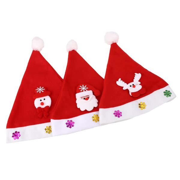 

cloth luminous christmas hat caps party festival supplies glowing toys