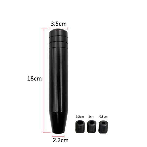 

extended edition car gear shift knob metal handle 18cm for motorcycle race