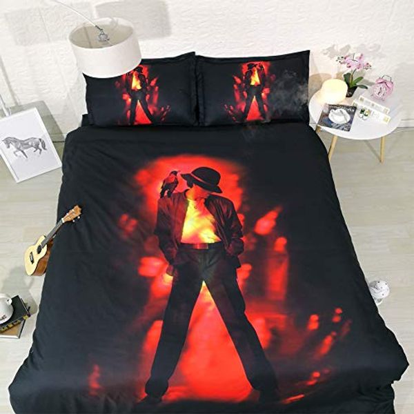 Red And Black Bedding Sets Queen Fire Duvet Cover Boys Western