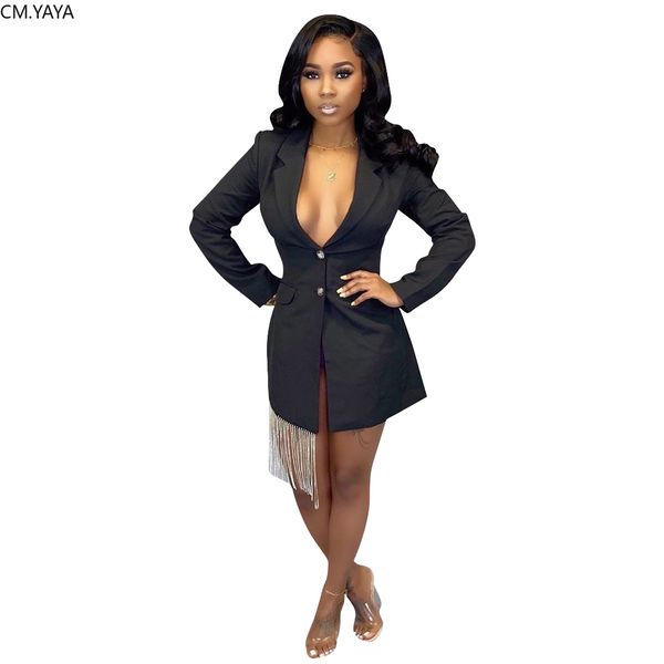 

gl autumn women winter bodycon mini dress notched neck tassel full sleeve fashion club night party bandage dresses d9188, Black;gray