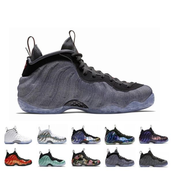 

new penny hardaway mens basketball shoes chrome abalone alternate galaxy cny eggplant designer trainer sports sneakers 40-46