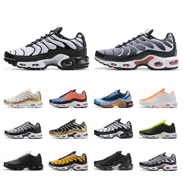 

2019 tn utral black white pinks trainers mens se running shoes chaussures athletic sports sneakers