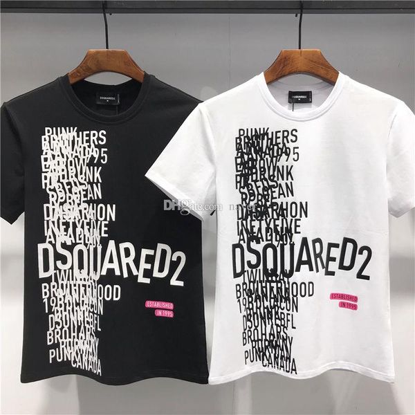 

2019 ummer new arrival men 039 clothing de igner t hirt d2 print fa hion tee ize m 3xl dt399