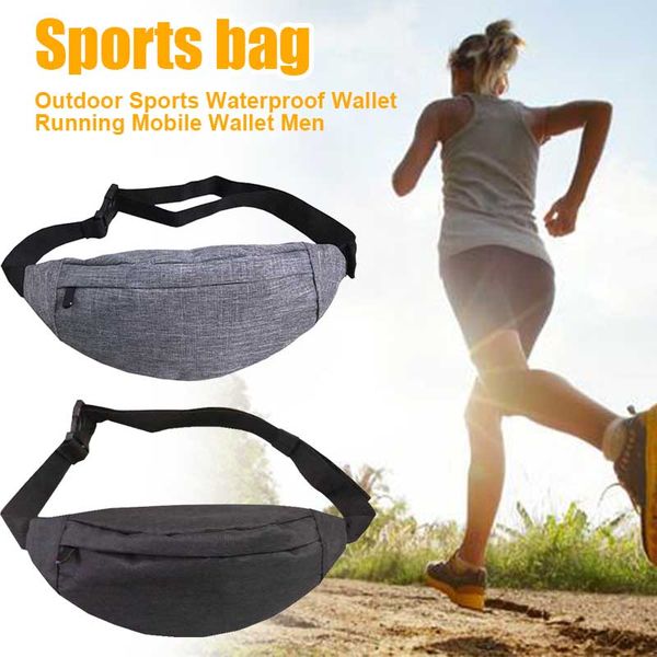 

outdoor running bag waist bag waterproof super lightweight sling travel pockets for men travel hiking camping xr-hot