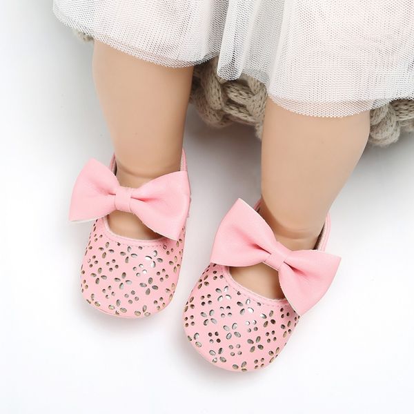 

baby hollow out breathable first walkers baby shoes boy girl newborn soft soles leather crib soft sole shoe sneaker for 0-18m
