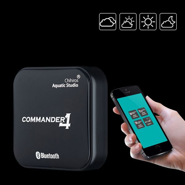 

chihiros commander aquarium led lighting controller dimmer modulator for fish tank led lamp dimming system bluetooth app control
