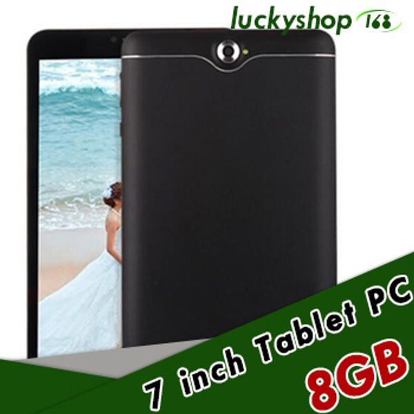 

3g 7 inch phabet phone call tablet pc 1024*600 capactive screen mtk8312 quad core cpu ram 1gb ram 8gb rom android 7.0 system gps wifi 10pcs