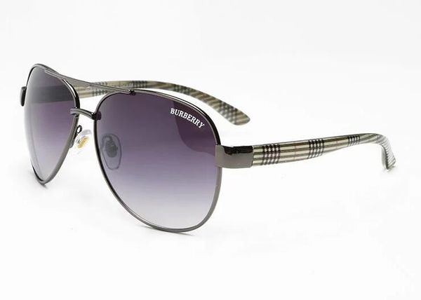 

1pcs classic pilot sunglasses designer brand mens womens sun glasses eyewear gold metal grglass lenses brown cas 1198, White;black