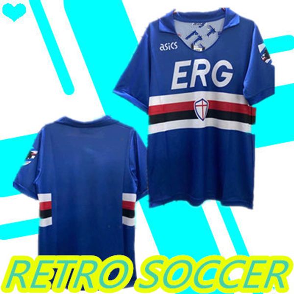 

1990 1991 sampdoria mancini retro rugby jersey short sleeve vintage 90 91 villi rugby shirts italia calcio maglia camiseta football shirts, Black