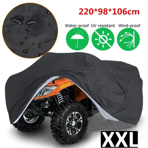 

oxford cloth rain proof dust anti-uv lawn tractor mower cover motorcycle cover beach quad bike atv