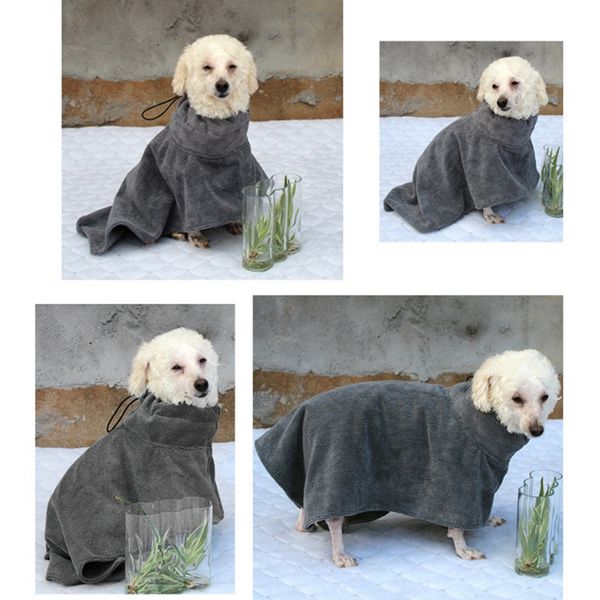 

2020 new dog bathrobe pet dog bath towel for small medium dogs super absorbent pet drying towel dog soft cloak bath towel