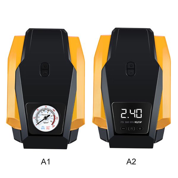 

150 psi electric air compressor pump 12v dc portable tire inflatable pump