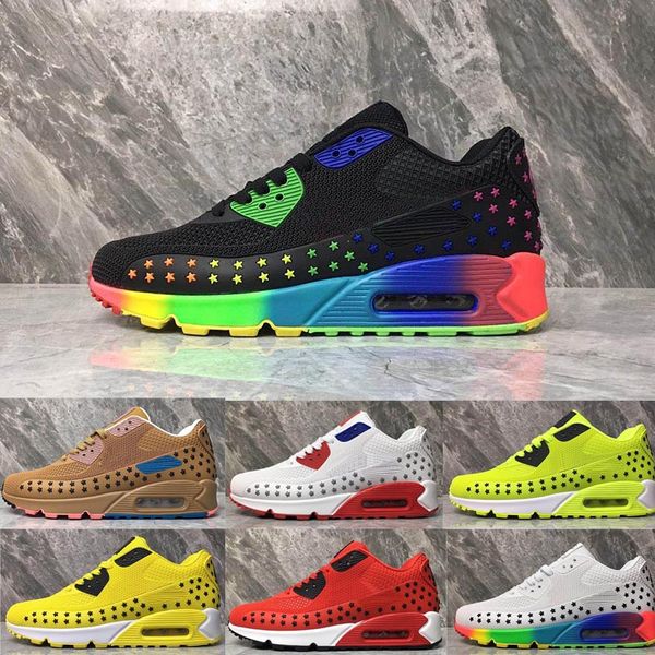 

Newert Mens 90 Shoes Kpu Спортивные кроссовки Chaussure Men BLACK WHITE Triple S 90 Кроссовки Подушка Мужска