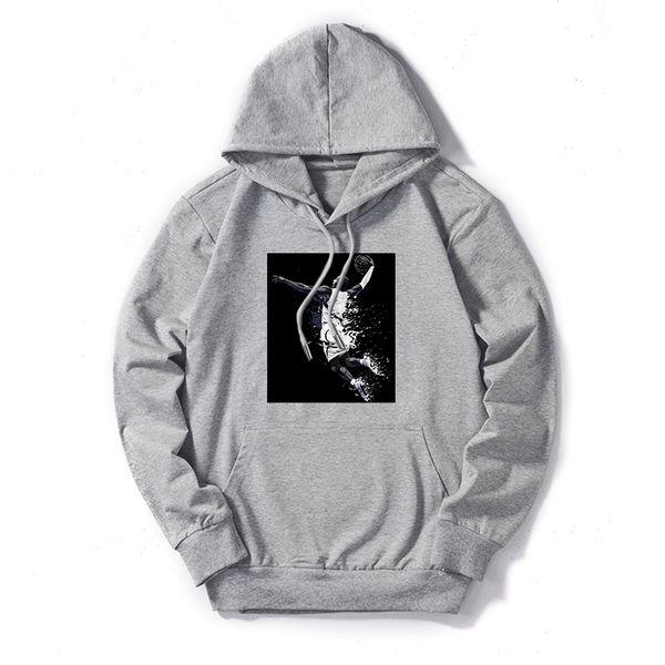 

мужские печати модельер толстовки женские 2020 новые прибытия вскользь с капюшоном пуловеры весна / лето спорт стиль пальто горячие 5 цветов, Black