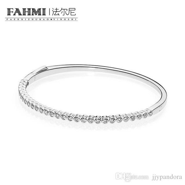 

pandora 100% 925 серебро 1: 1 оригинал аутентичные 590531cz-1 соблазнительная brilliant шарм основной браслет подходит diy бисера, Black