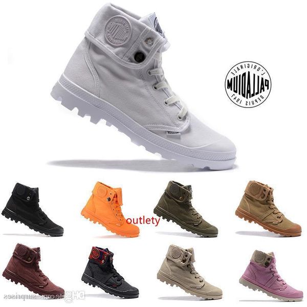 

classic original mens palladium brand boots womens designer sports red white winter sneaker casual trainers luxury ace boots