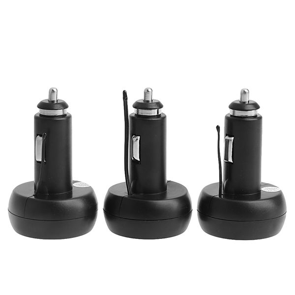 

3in1 car auto digital led thermometer usb car charger cigarette voltmeter