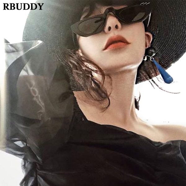 

retro small frame punk metal iron ring sunglasses woman classic leopard print lunette de soleil luxury designer sun glasses 2019, White;black
