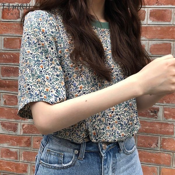 

new solid women velvet t shirt print small white flowers casual shirt short sleeve o neck summer t shirt tees