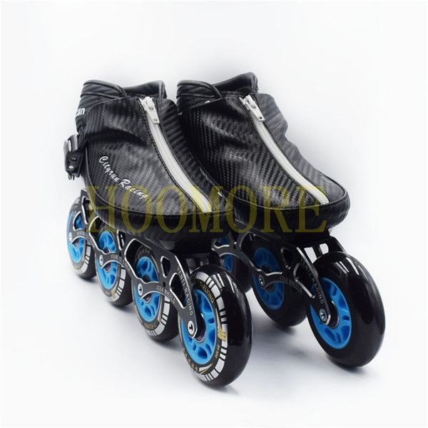 

2019 cityrun roller carbon fiber 4 wheel 84mm kids professional inline speed skates ct patines practice training race sneaker 84