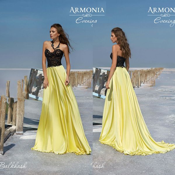 

tmarmonia customined a line prom dress sweetheart sleeveless lace applique party dress sweep train robes de soirÃ©e, Black