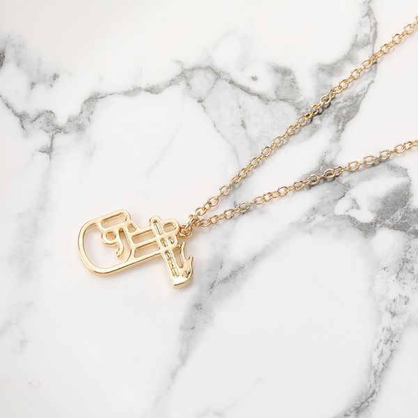 

10pcs/lot smoke smoking sign fume necklace hollow palm hand with cigar pendant necklace chain jewelry for gift, Silver