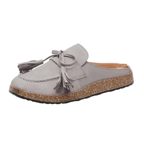 

sagace flats shoes for women casual tassel single shoes for spring summer female girls shallow flat-bottomed lazy, Black