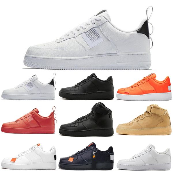 

2019 men women dunk utility black white running shoes mens trainer orange wheat pink women 1 one sports sneakers skateboard shoe