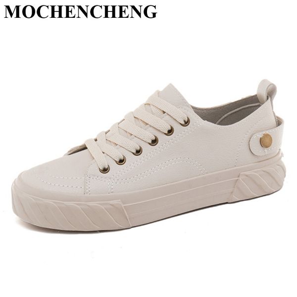 

new women causal shoes lace-up sneakers white design retro stylish female studentskate sheos vulcanized footwear back to school, Black