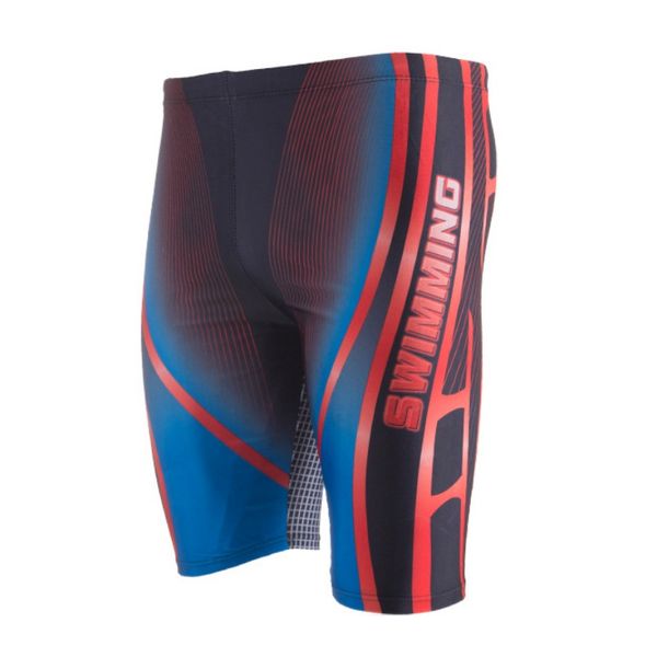 

swimming trunks men quick dry breathable print boxer swimsuit nylon spandex water sports summer beach bathing shorts wear