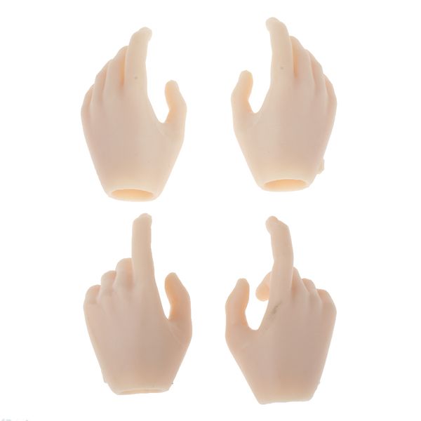 

4pcs hands hand models female body parts for 12 '' figure accessories