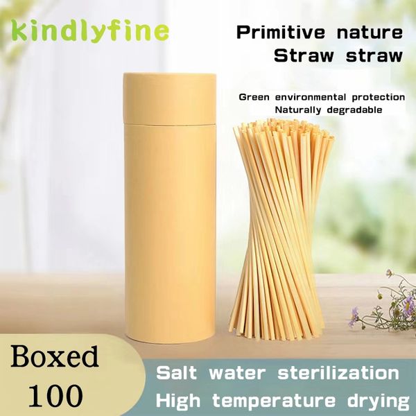 

4x200mm разлагаемая одноразовый зеленый напиток солома, 100 соломинок в упаковку, 20 упаковок для начала доставки, epacket бесплатной достав