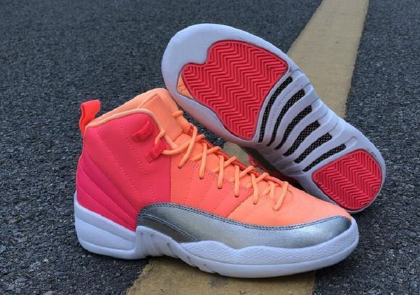 

эксклюзив 12 gs racer pink hot пунш яркий манго белый баскетбол дизайнер обуви real carbon fiber самое лучшее качество приходит с коробкой, Black