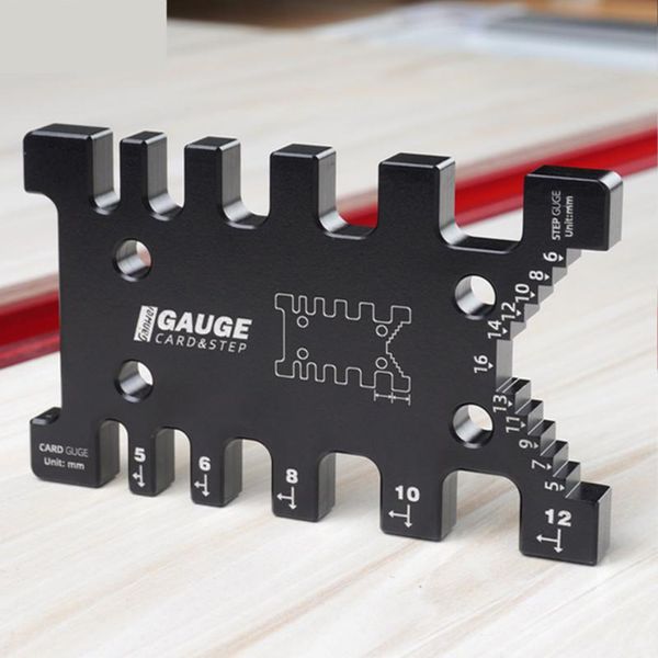 

tenon caliper woodworking tenon gauge push handle backing auxiliary tool