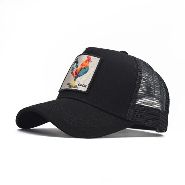 

embroidery animal pure cotton net hat women's outdoor sports baseball baseball men's outdoor sports cap cap cap, Blue;gray