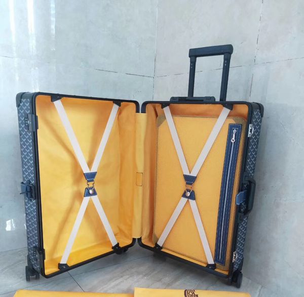 

famous women men model fashion luxury high-grade famous brand carry-ons barding bag rolling luggage sets women men spinner ex