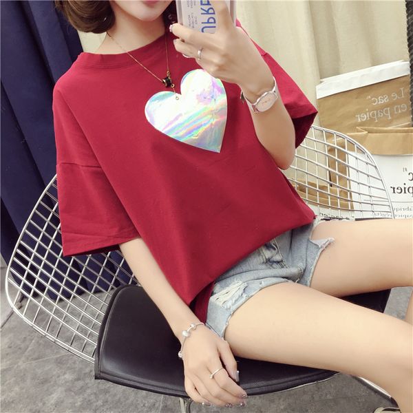 

new fashion summer women short sleeve basic t shirt elegant ladies tee shirt femme casual harajuku cotton tshirt blusas, White