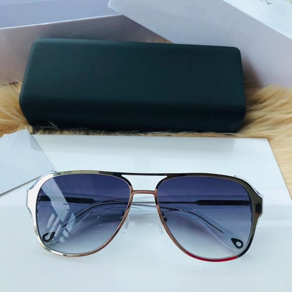

luxury 7022 designer sunglasses for women letters retro style uv protection oval full frame come with case, White;black