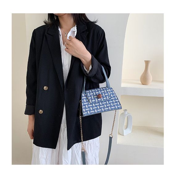 

womens shoulder bags fashion designer female cross body bags lady knitting small bag soft flap womens luxury handbags