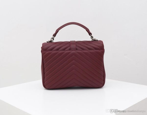 

2019 brand fashion luxury designer bags leather single shoulder bag, lady's oblique bag, of freight 1607-1 size 24x20