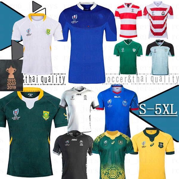 

South africa jer ey au tralia japan england ireland france 2019 world cup national team rugby hirt 19 20 rugby hirt ize 5xl, Black;gray