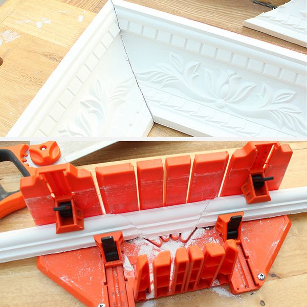 

abs plastic multipurpose woodworking miter saw clip back saw box miter groove wood tool durable practical