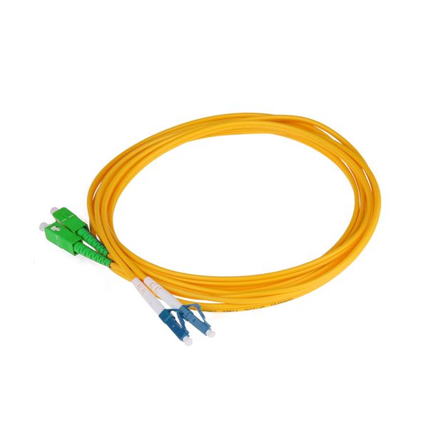 

fiber optic patch jumper sc apc lc/upc single mode duplex 1-100m custom made catv ftth ing