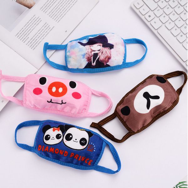 

dhl tom and jerry movies face mask for kids tapabocas para ninos cubreboca cotton ice silk summer cartoon childrens facemask f