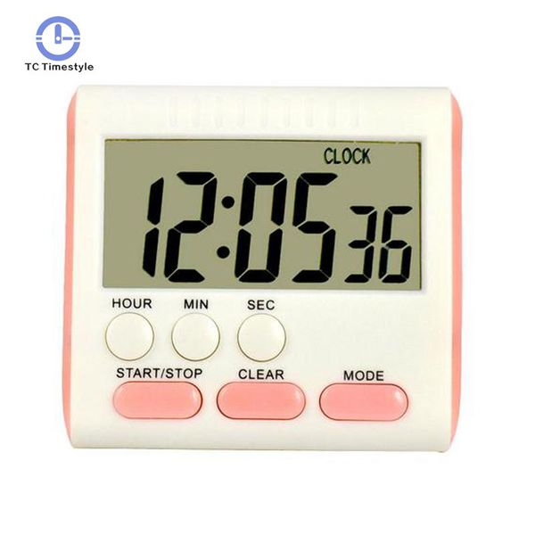 

multi-function cooking timer refrigerator alarm clock magnet electronic clock satch large lcd screen digital timer kitchen