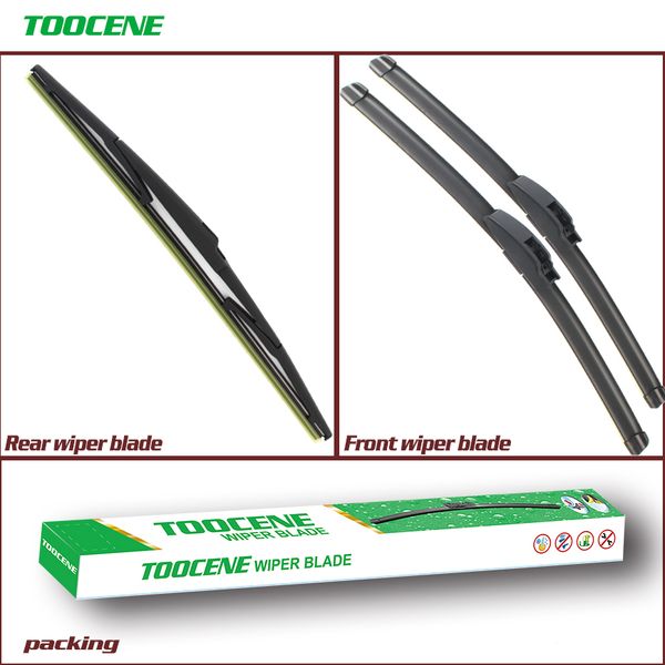 

front and rear wiper blades for ssangyong korando c new actyon 2010-2017 windscreen windshield wipers car accessories