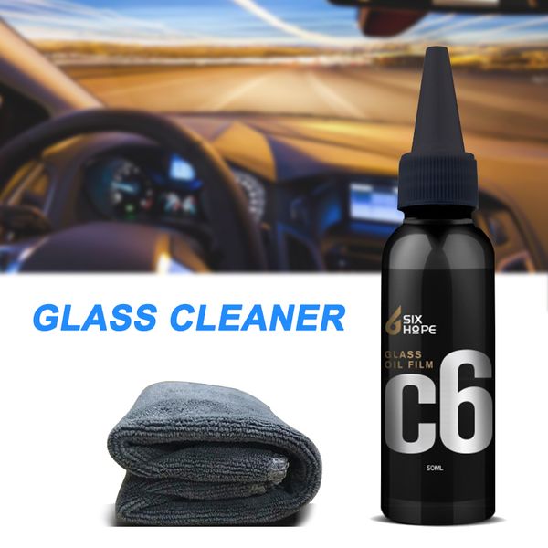 

50ml car window oil film remover glass cleaner for car maintenance m8617