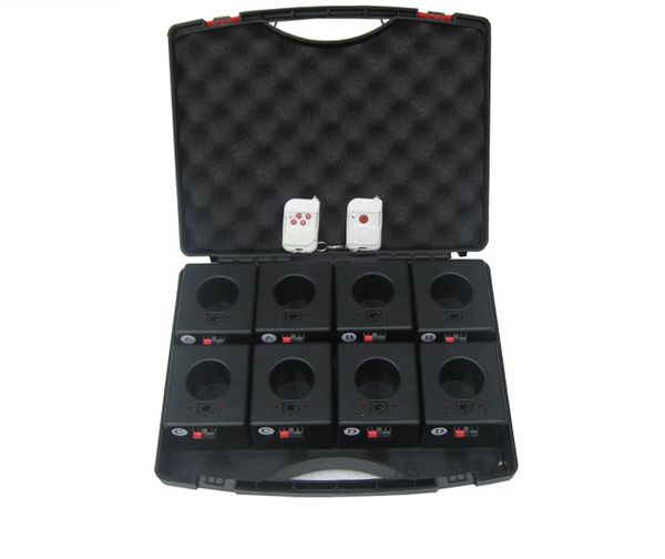 

dhl/fedex 8 cues remote control indoor effect fountains fireworks firing system