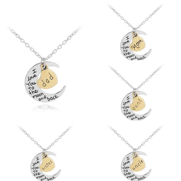 

lovers letter love necklace round star pendant silver gold jewelry gift follow your dreams and you belong with me pendant necklaces 944